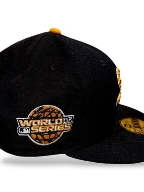 New Era Chicago White Sox 2005 World Series 59FIFTY Hat Black 7 3/8 Fitted